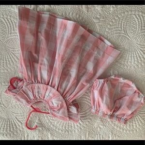 TBBC gingham dress with bloomers